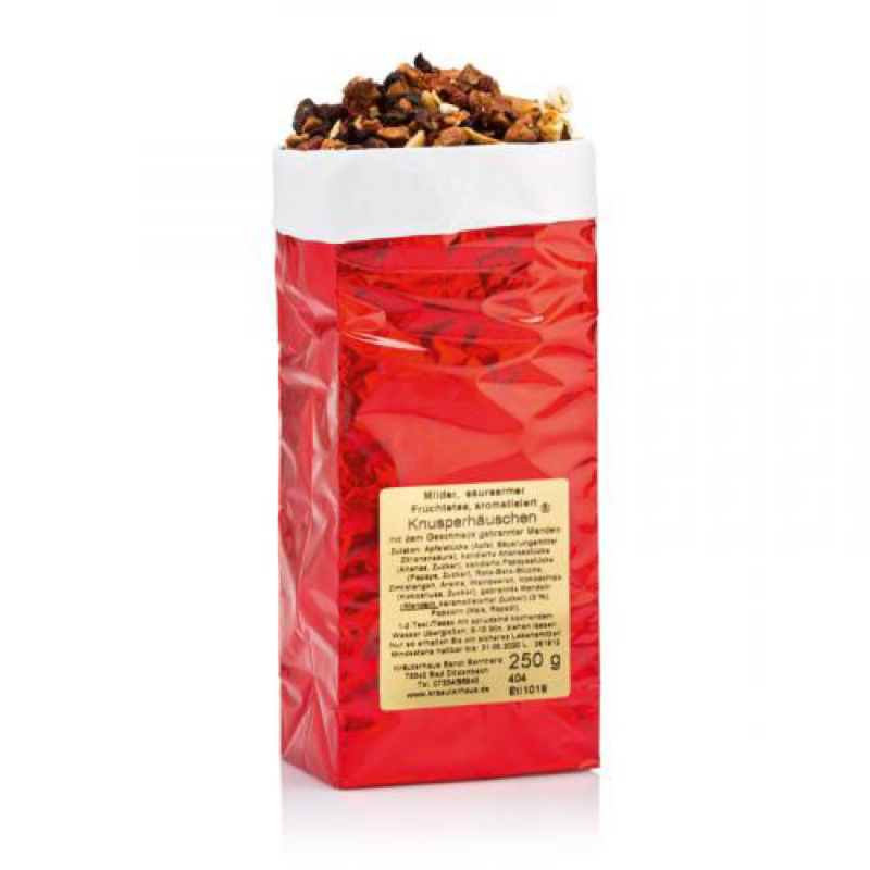 德國 水果茶 250g 百年老店 Sanct Bernhard Früchtetee Knusperhäuschen