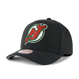 【Mitchell & Ness】MN NHL 新澤西 魔鬼 LOGO 經典黑 老帽 嘻哈【ANGEL NEW ERA】