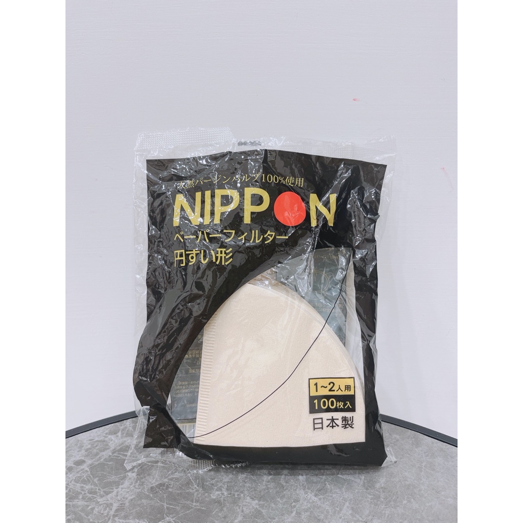 日本 NIPPON 錐形咖啡濾紙1~2人 90入