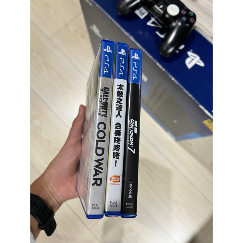 PS4 二手光碟 COD冷戰 太鼓達人 跑車浪漫旅7