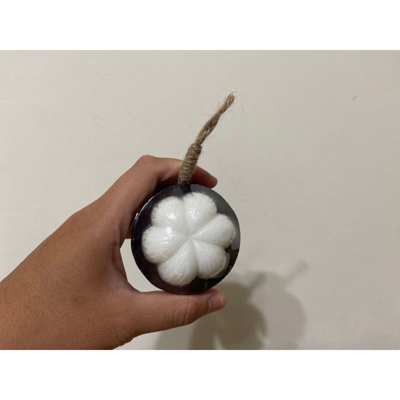 泰國清香味水果肥皂 山竹 花朵🌼造型