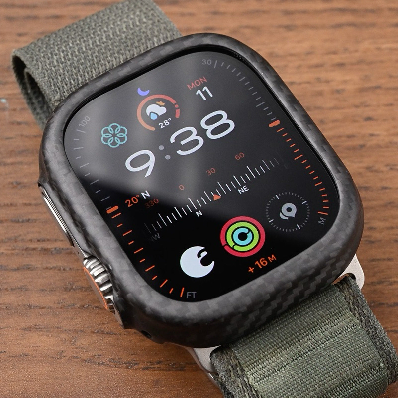 Apple Watch / Ultra 2 正碳纖維保護殼 蘋果 手錶 Series 5 / 6 / 7 / 8 / 9