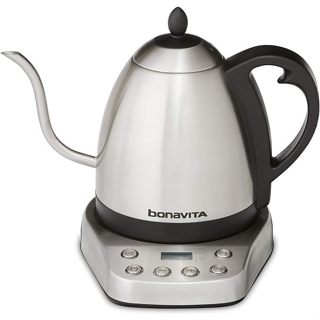 【竭力萊姆】全新 Bonavita 1公升 1L 定溫壺 世界咖啡冠軍指定快煮壺煮水壺 不鏽鋼電熱細口壺