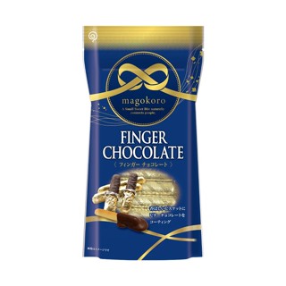 +爆買日本+ magokoro 鈴木榮光堂 金手指可可棒 108g FINGER chocolate 可可餅乾 日本進口