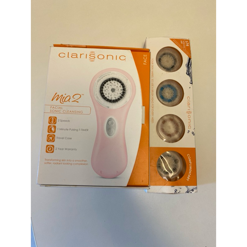 二手 科萊麗Clarisonic Mia2音波淨膚儀洗臉機(贈送其他刷頭）