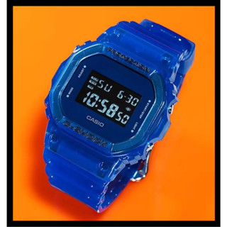 CASIO G-SHOCK 街頭時尚彩色果凍 DW-5600SB-2