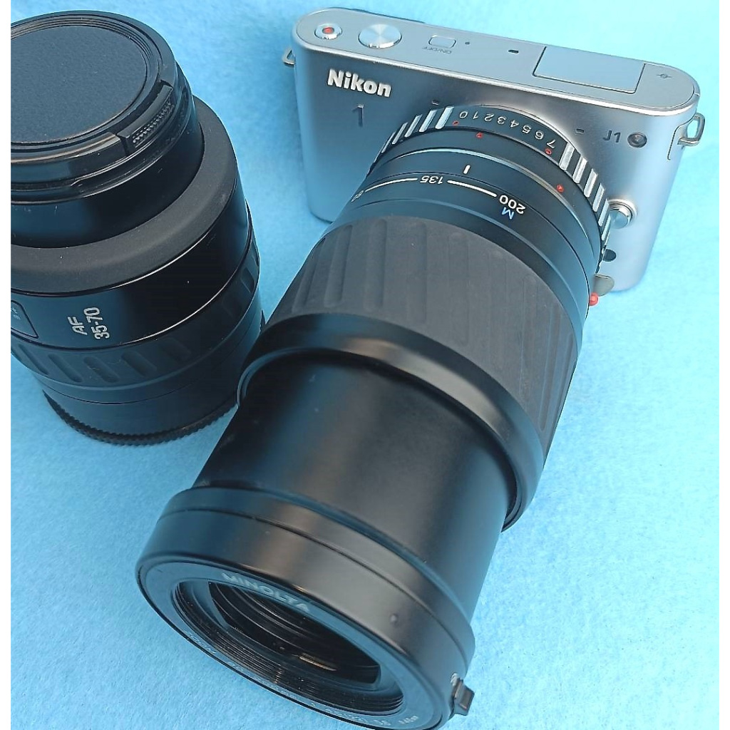NIKON大砲數位單眼相機一台/可選長鏡頭200-80mm/可選35-70mm短鏡頭