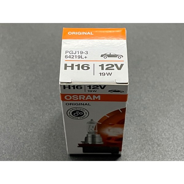 OSRAM H16 12V 19W 64219L+  歐司朗 H16 燈泡 轉向霧燈 日行燈