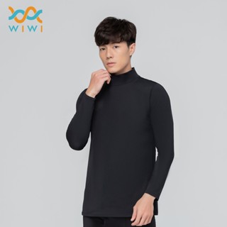 【WIWI】第5代溫灸刷毛立領發熱衣(男S-3XL)遠紅外線 超導石墨烯 微量元素 熱加倍刷毛 透氣不悶 臺灣製造