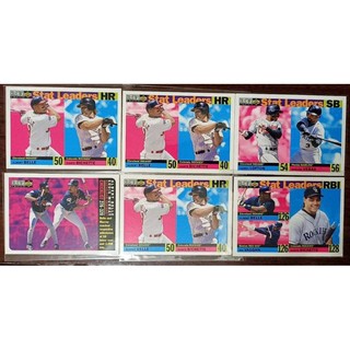 MLB 1996 Collector's Choice Baseball Card 3+3