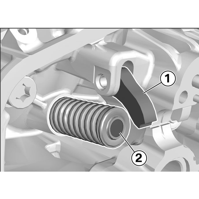 11 34 7 718 0989BMW R1200 LC水冷水平對臥引擎原廠汽門調整墊片1.7mm~2.5mm尺寸齊全