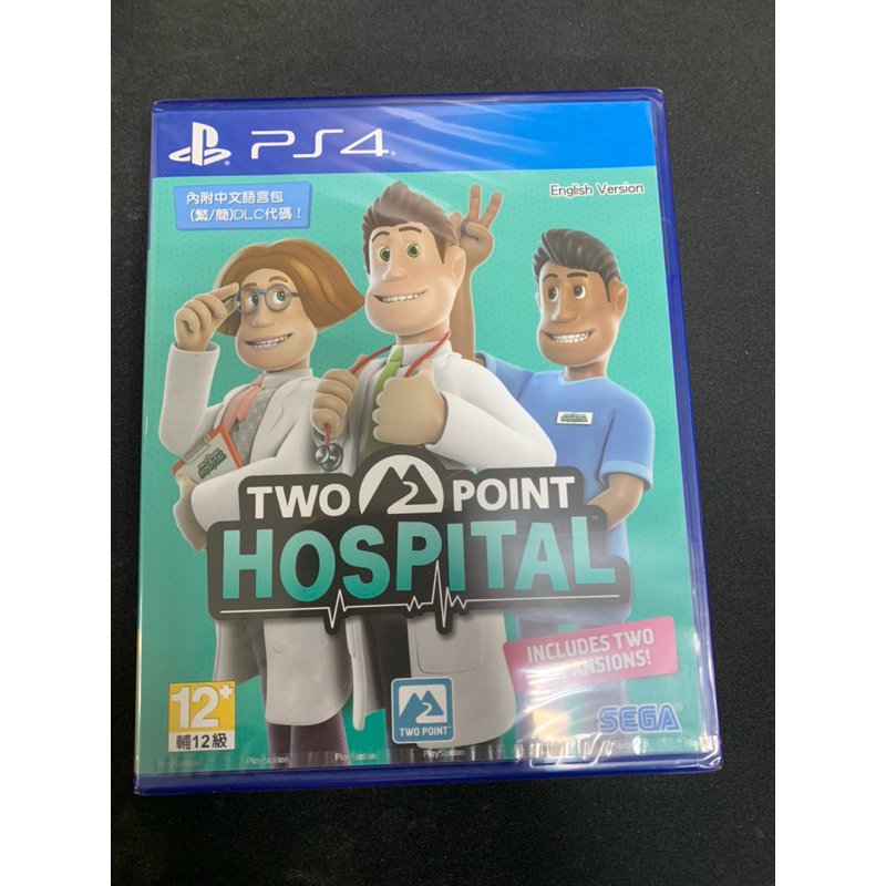 全新 PS4 雙點醫院 (Two Point Hospital)-中文版