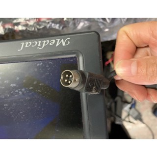 螢幕線傳輸線 變壓器 4針頭電源線