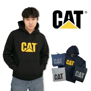 新色回歸 Caterpillar 帽T 現貨 重磅 刺繡logo 大尺碼 卡特比勒 CAT 刷毛 連帽 長袖 #8835