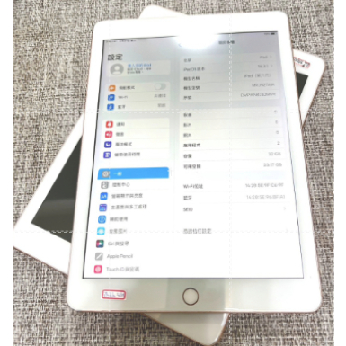 【手機寶藏點】台灣公司貨二手 蘋果 APPLE iPad 第6代 解鎖機 Wifi版 A1954 32G 玫瑰金色 睿
