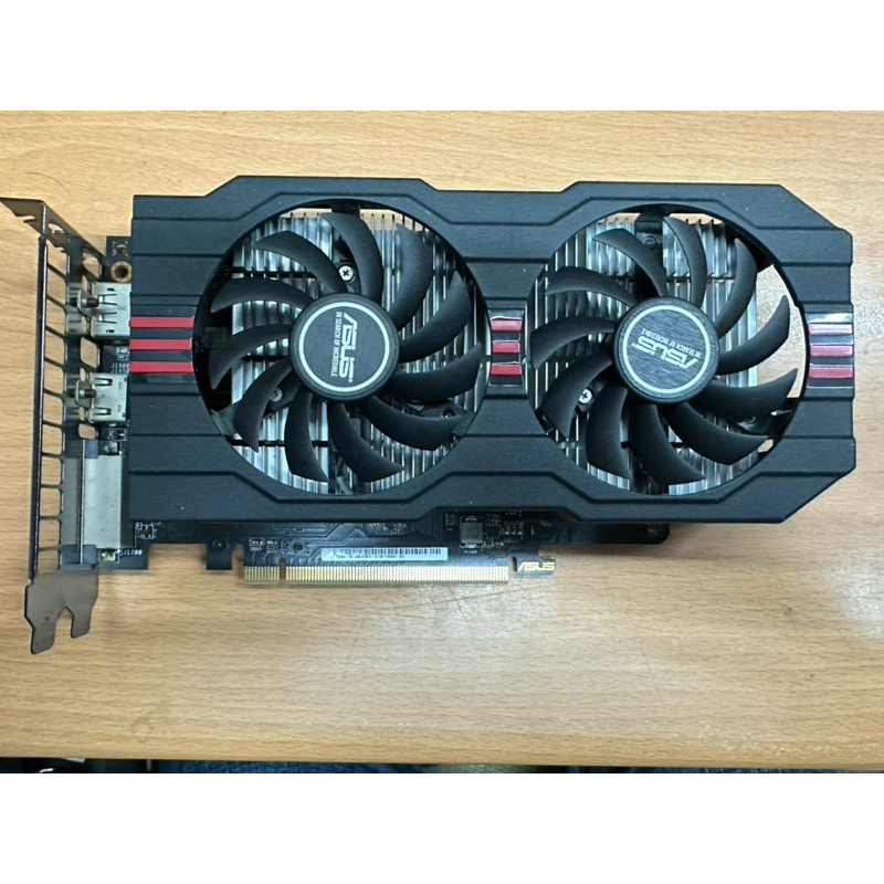 華碩 RX560 4G/DDR5/免外接電源/二手良品,效能可比GTX1050顯示卡