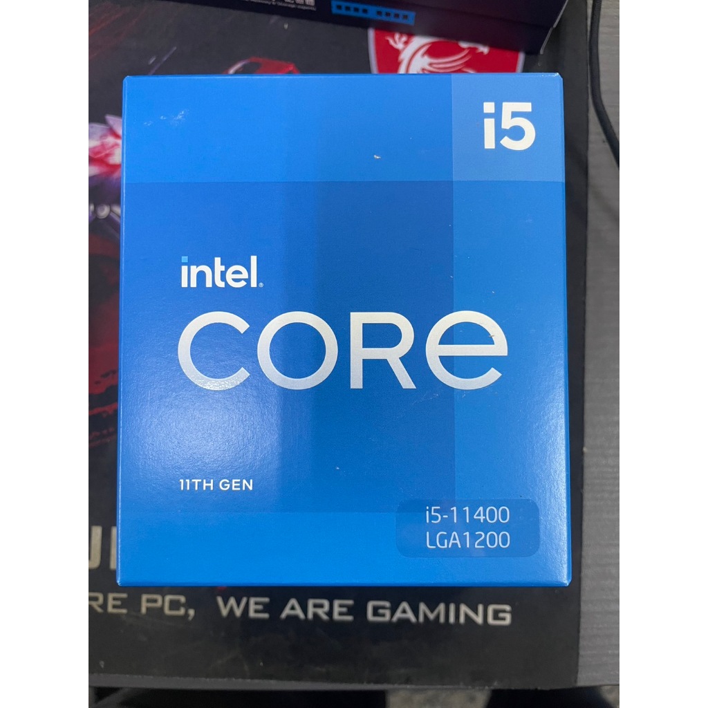 Intel CPU CORE i5-11400 LGA1200 捷元公司貨 保固三年含風扇 全新蘆洲可自取4890