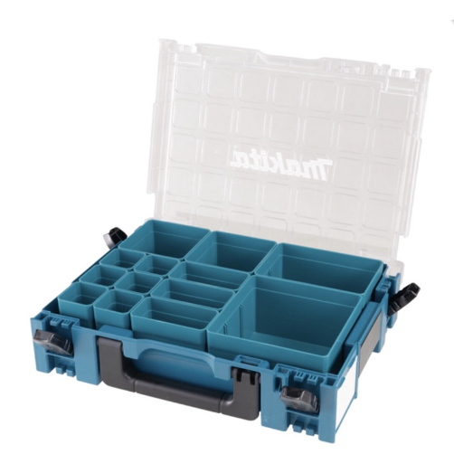 &lt;快速出貨&gt;牧田 Makita 堆疊收納盒 191X80-2 配套工具箱 可堆疊 MAKPAC 系列 隔層透明工具箱