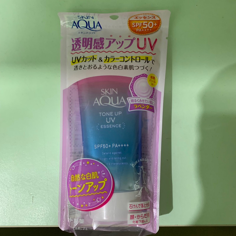 ✈日本直送✈ 曼秀雷敦 SKIN AQUA 水潤肌柔光透亮防曬飾底凝露 防曬乳 80g