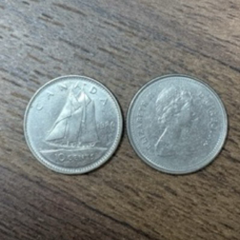 加拿大🇨🇦 10分 加幣 外國硬幣 伊莉莎白 女王 收藏性販售