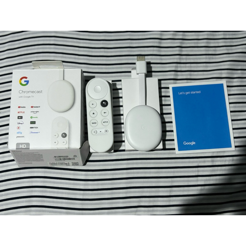 二手九成八新Chromecast with Google TV (第四代 HD版本)