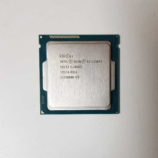Intel Xeon E3-1230 v3 CPU 3.3GHZ 附原廠銅芯散熱風扇 1150腳位 2手良品