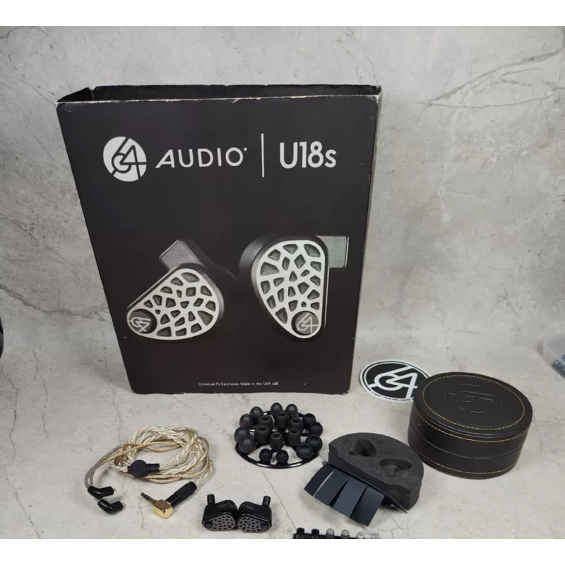 [二手］64audio U18S 旗艦 18單元 入耳 旗艦 耳道 耳機