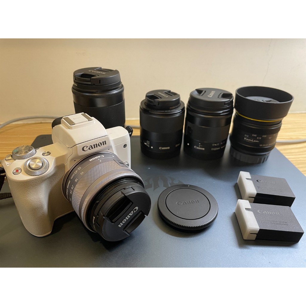 Canon M50微型單眼&amp;EF-M鏡頭大全(大光圈、廣角、望遠)