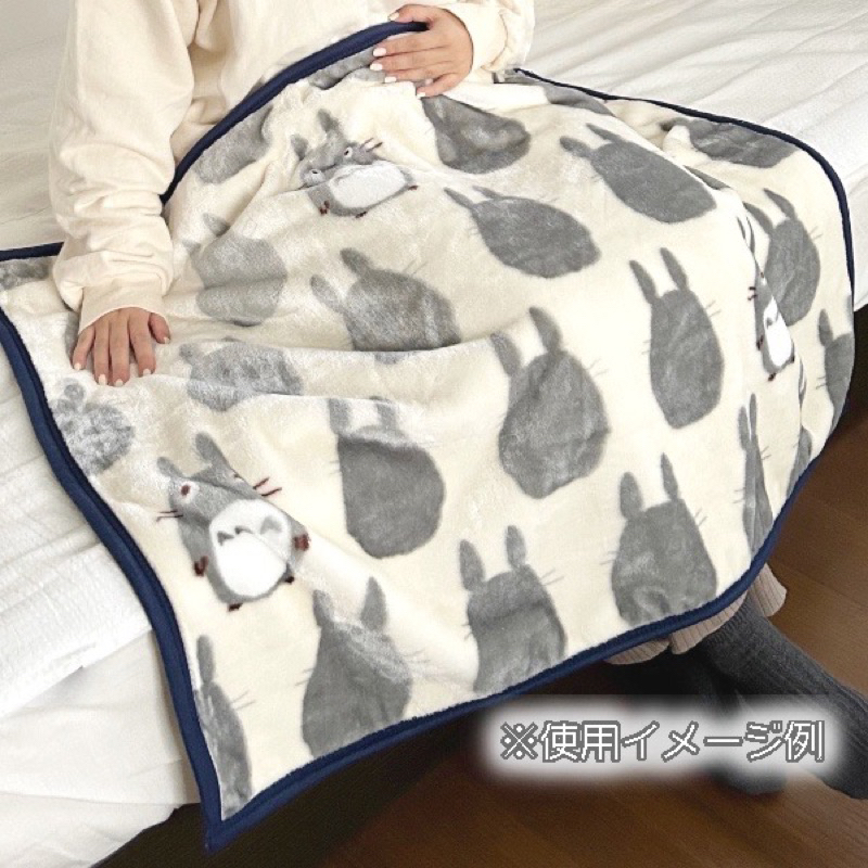【𝑾.𝑯】日本連線代購（現貨）♡ 吉卜力 龍貓 毛毯 小被被冬夭毯孑保暖午睡毯蓋毯