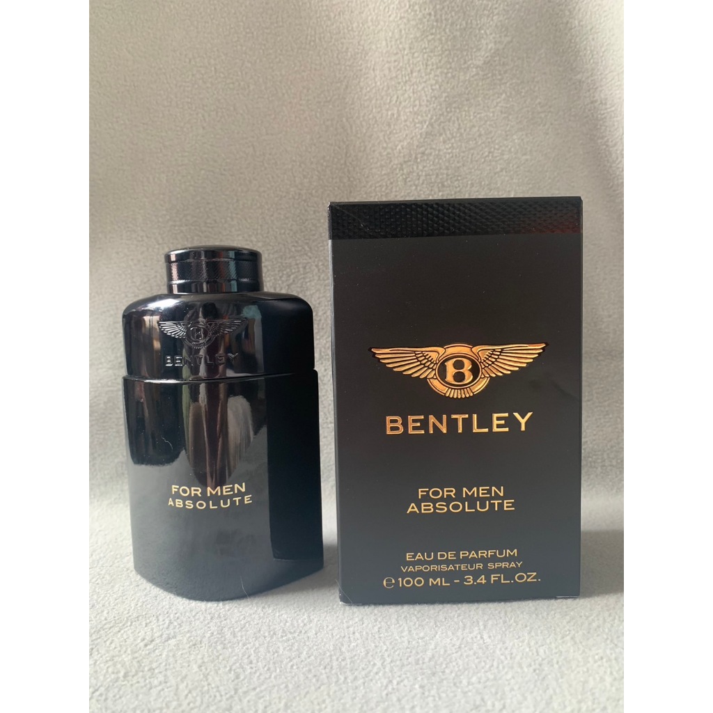 尋香旅行🌏試香▸Bentley賓利 ✥ 黑色尊爵for men Absolute▸霸道總裁味