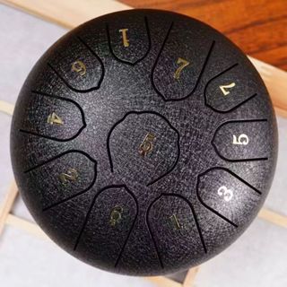 可開發票🔥空靈鼓6寸11音音成人演奏級別樂器如意款碳鋼空明鼓 打擊樂器 兒童啟蒙樂器 碳鋼天鼓 無憂鼓 初學到專業均可
