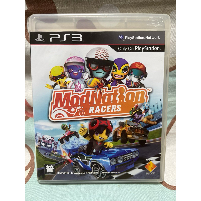 SONY PS3 遊戲 摩登大賽車 ModNation Racers 中英文版