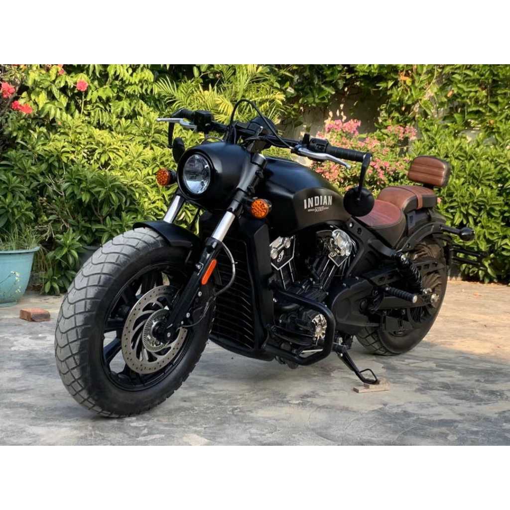 Scout bobber靠背 適用於 Indian 酋長改裝尾翼 indian Scout Bobber 腳踏機 印第安