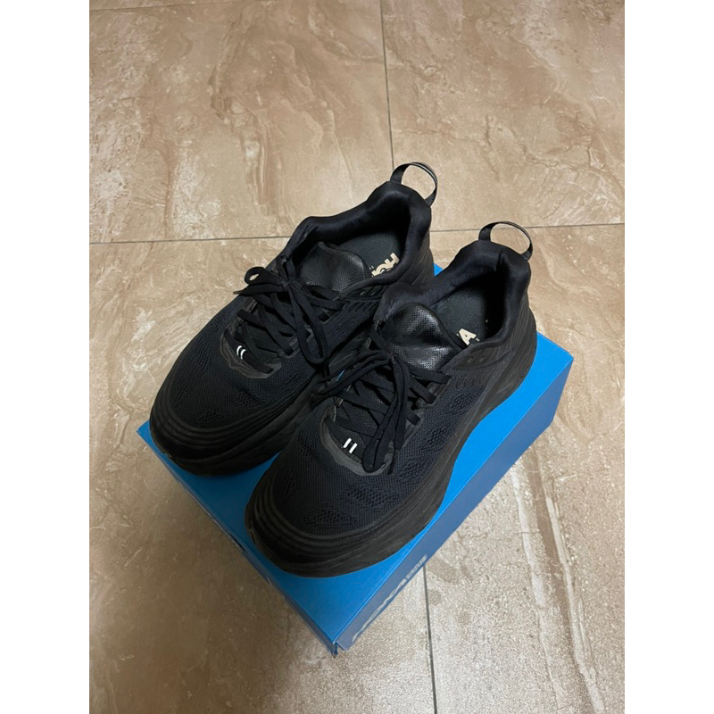 HOKA ONE ONE Bondi 6全黑 休閒 慢跑 工裝