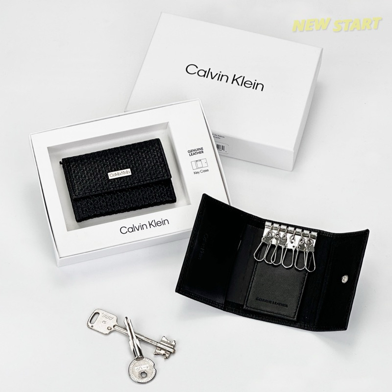 【New START精品服飾-員林】Calvin Klein CK 鑰匙包 鑰匙圈 卡夾