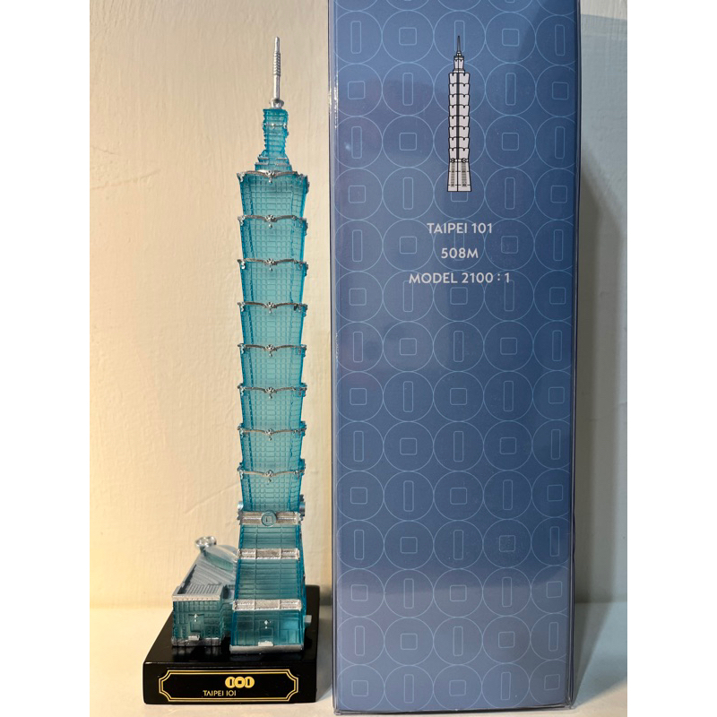 「官方正版代購」台北101大樓彩虹波麗模型/ Taipei 101 Rainbow Poly Model