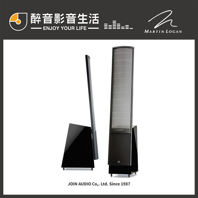 【醉音影音生活】美國 Martin Logan ElectroMotion ESL (鋼烤黑) 靜電喇叭公司貨