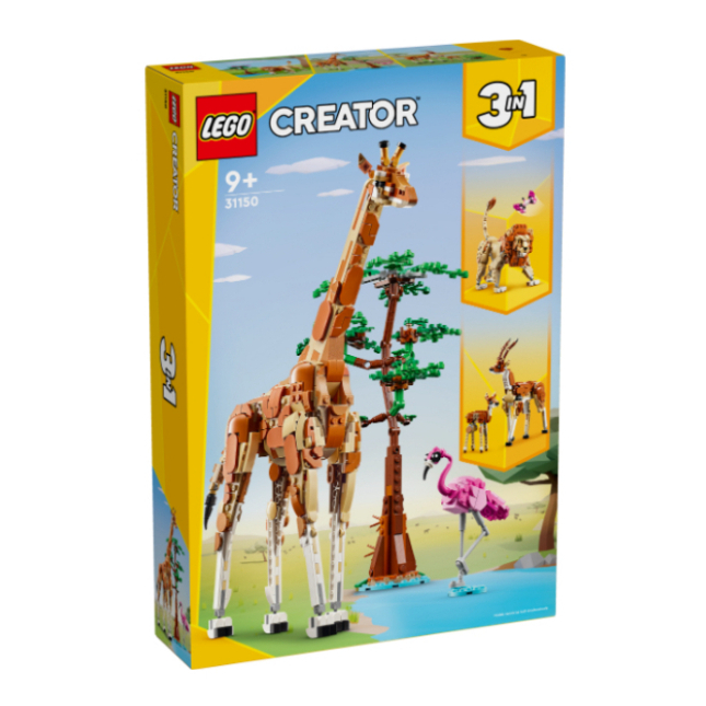 BRICK PAPA / LEGO 31150 Wild Safari Animals
