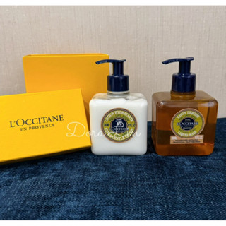 現貨✨英國🇬🇧 L'OCCITANE歐舒丹 乳油木馬鞭草 護手潤膚乳300ml 潔手沐浴液式皂300ml 禮盒組