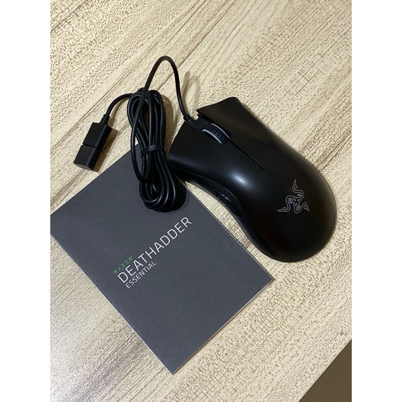 Razer 雷蛇 滑鼠 deathadder essential 電競滑鼠 贈滑鼠墊