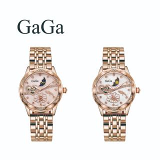 GaGa唯美多功能鏤空自動機械錶 6018 機械錶 多功能機械錶 自動多功能 時尚潮流 多功能錶 機械自動錶