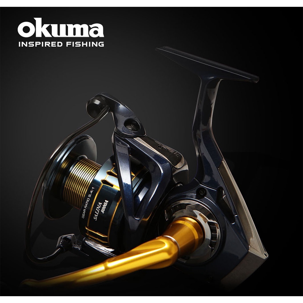 Okuma 剎那3代 煞那三代 SALINA III 鋁合金丸型握把 海水 大物專用 紡車式捲線器