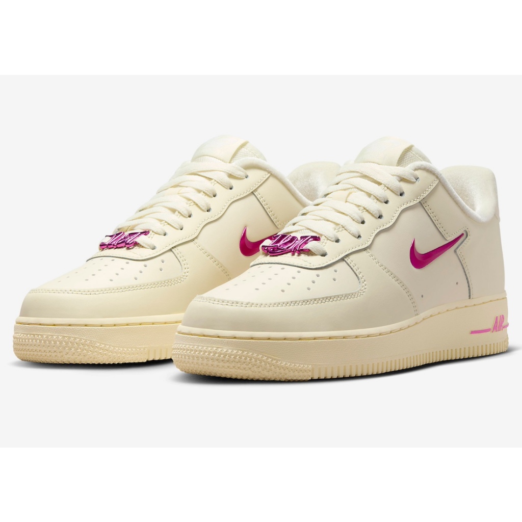 【EAT-SHOE】NIKE AIR FORCE 1 LOW 07 SE 米白 小勾 FB8251-101 女鞋