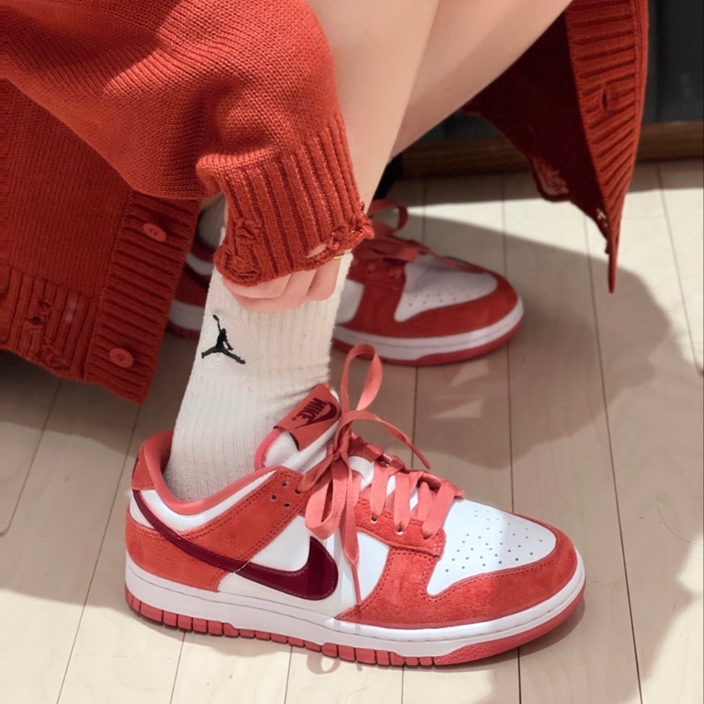 𝐌𝐫.𝐏𝐚𝐧𝐠𝐤𝐚©NIKE DUNK LOW “VALENTINE’S DAY” 情人節 草莓熊 FQ7056-100