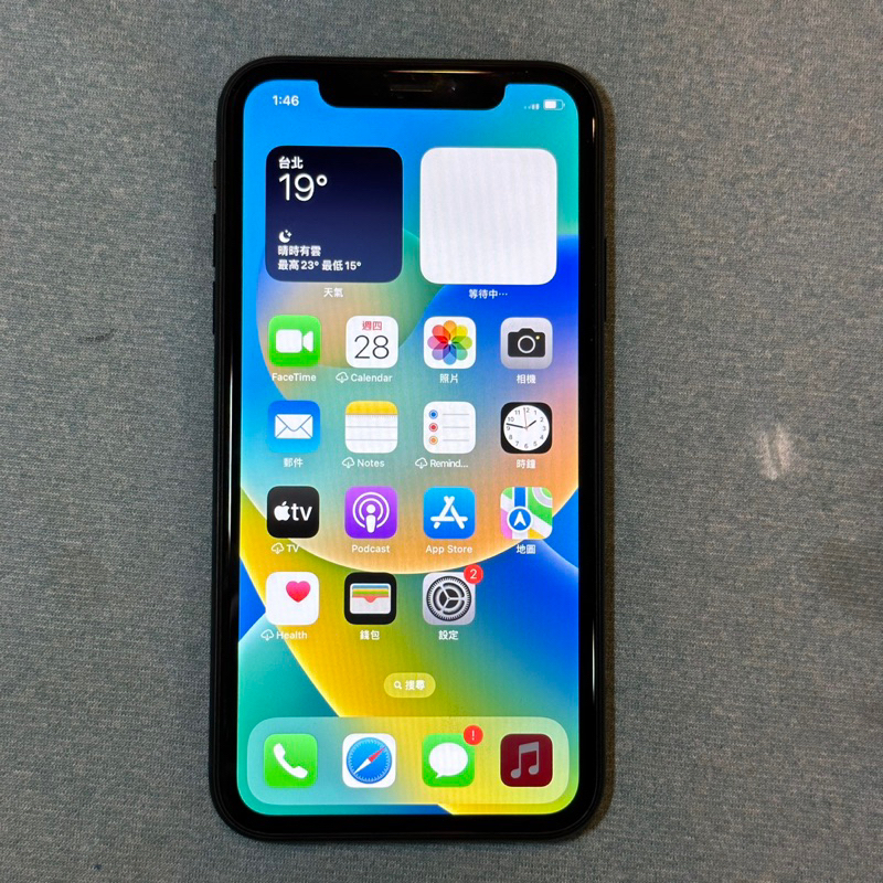 iPhone XR 128G 黑 功能正常 二手 IPhoneXR XR 6.1吋 蘋果 apple 台中