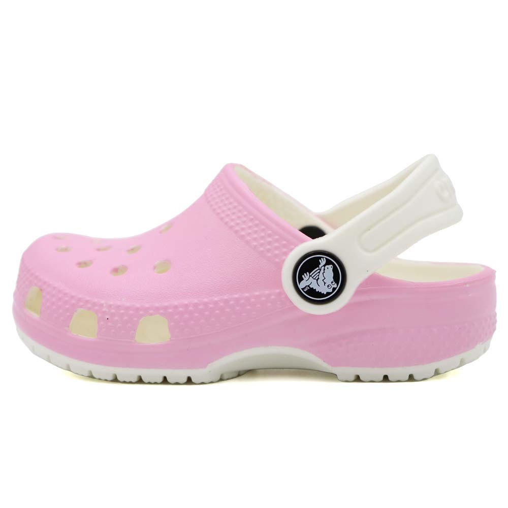 Crocs classic clog 卡駱馳 洞洞鞋 防水 中童 草莓牛奶 R9673 (209161-6S0)