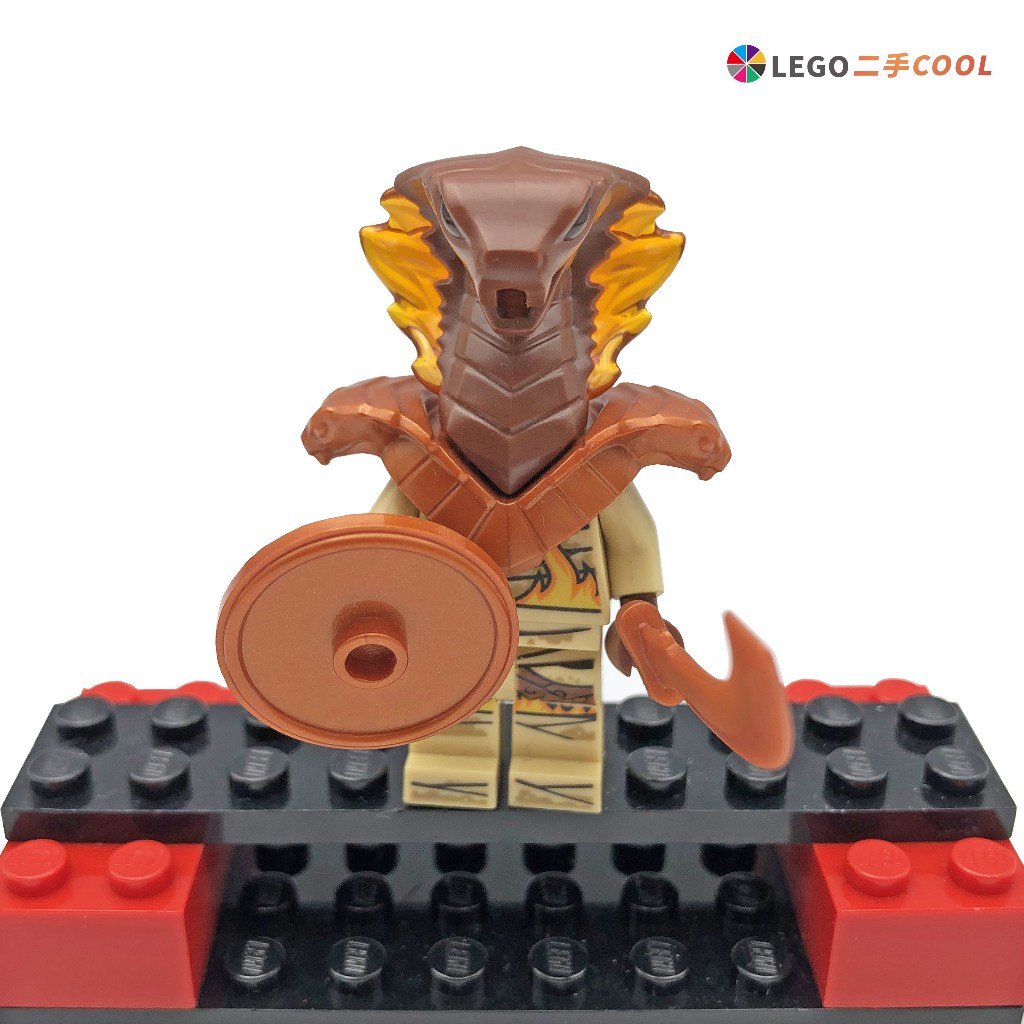 【COOLPON】正版樂高 LEGO 【二手人偶】 70674 炫風忍者 蛇族 火焰兵毀滅者 人偶拆賣 njo529