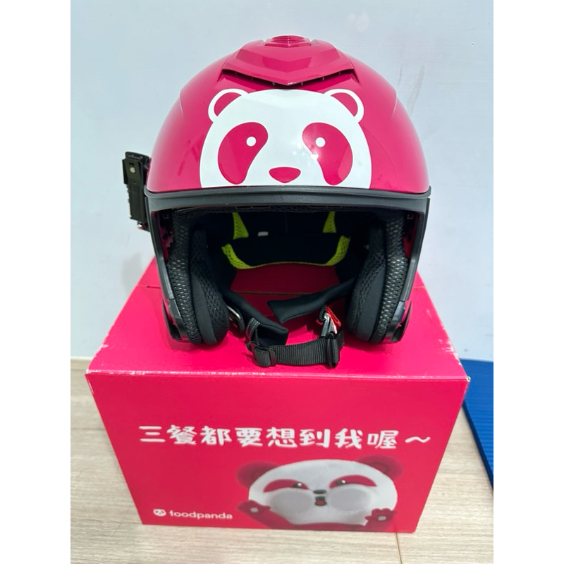 熊貓 Foodpanda安全帽 M2R 外送專用 A10密錄器