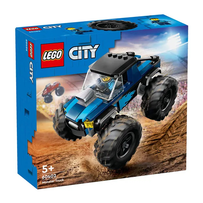 ⭐️ STAR GOLD 積金 ⭐️ LEGO 樂高 City系列 60402 藍色怪獸卡車