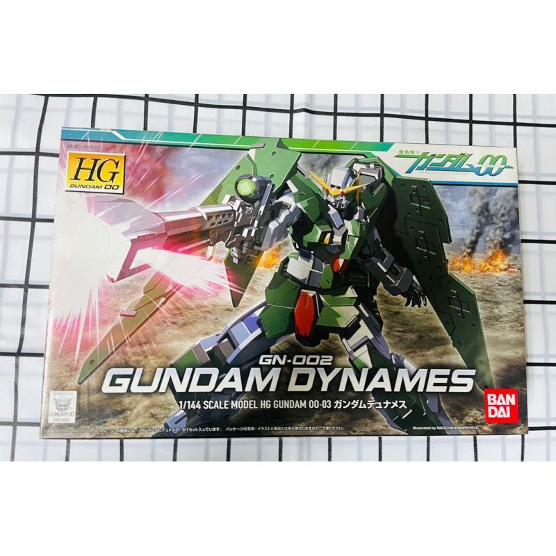 GUNDAM 00 鋼彈OO HG 1/144 GN-002 DYNAMES 力天使 洛克昂專用